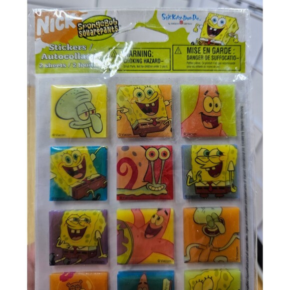 NOS Spongebob Squarepants stickers - Picture 2 of 5